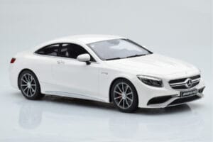 Mercedes AMG S63 C217 Coupe Valge GT Spirit 1:18 B66960372 Vaik - pilt 4/6