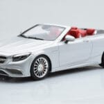 Mercedes AMG S65 A217 Kabriolett Hõbe GT Spirit 1:18