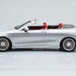 Mercedes AMG S65 A217 Kabriolett Hõbe GT Spirit 1:18 - image 3 of 6