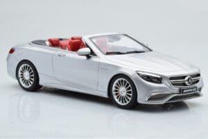 Mercedes AMG S65 A217 Kabriolett Hõbe GT Spirit 1:18 GT764 Vaik - pilt 4/6