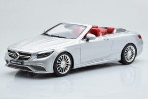 Mercedes AMG S65 A217 Kabriolett Hõbe GT Spirit 1:18