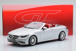 Mercedes AMG S65 A217 Kabriolett Hõbe GT Spirit 1:18 GT764 Vaik - pilt 6/6