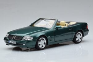 Mercedes SL500 R129 Roheline Metallic Norev 1:18 183753 Metall