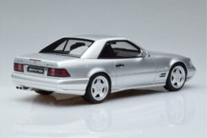 Mercedes SL 73 AMG R129 Brilliant Hõbedane Otto 1:18 OT240 Vaik - pilt 2/6