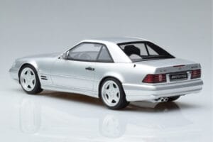 Mercedes SL 73 AMG R129 Brilliant Hõbedane Otto 1:18 OT240 Vaik - pilt 5/6