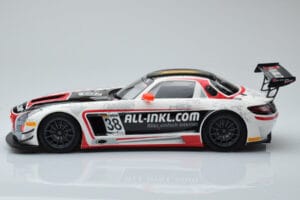 Mercedes SLS AMG GT3 Munnich Motorsport #38 M. Basseng / M. Winkelhock Champions FIA GT1 World Championship 2012 Minichamps 1 - pilt 3/6