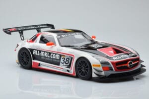 Mercedes SLS AMG GT3 Munnich Motorsport #38 M. Basseng / M. Winkelhock Champions FIA GT1 World Championship 2012 Minichamps 1 - pilt 4/6