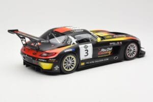 Mercedes SLS AMG GT3 #3 Team Abu Dhabi By Black Falcon K. Al Qubaisi / M. Bleekemolen / B. Schneider Winners Gulf 12 Hours Ab - pilt 2/6