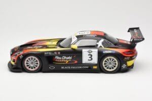 Mercedes SLS AMG GT3 #3 Team Abu Dhabi By Black Falcon K. Al Qubaisi / M. Bleekemolen / B. Schneider Winners Gulf 12 Hours Ab - pilt 3/6