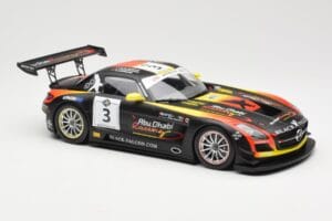 Mercedes SLS AMG GT3 #3 Team Abu Dhabi By Black Falcon K. Al Qubaisi / M. Bleekemolen / B. Schneider Winners Gulf 12 Hours Ab - pilt 4/6