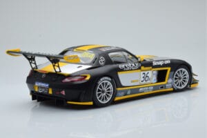 Mercedes SLS AMG GT3 Team Erebus Motorsport #36 B. Schneider / A. Jager / C. Roloff Winners Bathurst 12 Hours 2013 Minichamps - pilt 2/6