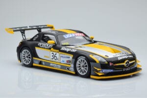 Mercedes SLS AMG GT3 Team Erebus Motorsport #36 B. Schneider / A. Jager / C. Roloff Winners Bathurst 12 Hours 2013 Minichamps - pilt 4/6