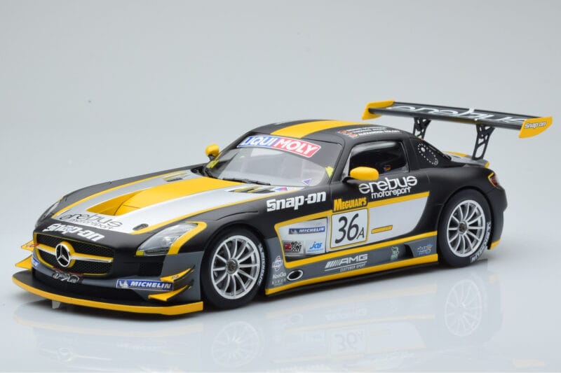 Mercedes SLS AMG GT3 Team Erebus Motorsport #36 B. Schneider / A. Jager / C. Roloff Winners Bathurst 12 Hours 2013 Minichamps