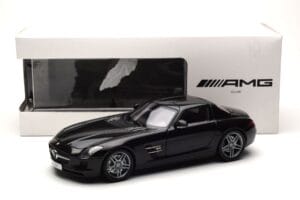 Mercedes SLS AMG Obsidian Must Metallik Minichamps 1:18 B66960042 Metall - pilt 7/7