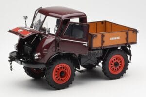 Mercedes Unimog 401 With Westfalia Cabin Schuco 1:18 450014300 Metall - pilt 2/8