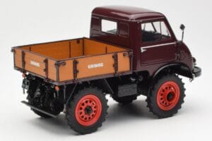 Mercedes Unimog 401 With Westfalia Cabin Schuco 1:18 450014300 Metall - pilt 3/8