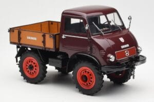 Mercedes Unimog 401 With Westfalia Cabin Schuco 1:18 450014300 Metall - pilt 6/8