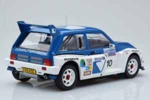 MG Metro 6R4 #10 M. Wilson / N. Harris RAC Rally 1986 IXO 1:18 18RMC068A Metall - pilt 2/6