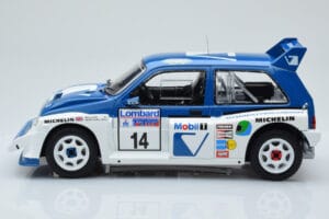 MG Metro 6R4 #14 D. Llewellin / P. Short RAC Rally 1986 IXO 1:18 18RMC068C Metall - pilt 3/6