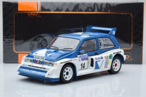 MG Metro 6R4 #14 D. Llewellin / P. Short RAC Rally 1986 IXO 1:18 18RMC068C Metall - pilt 6/6