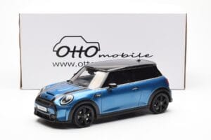 Mini Cooper S F56 Island Sinine Otto 1:18 OT982 Vaik - pilt 6/6