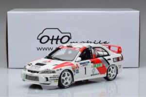 Mitsubishi Lancer Evo 4 T. Makinen / S. Harjanne Rally Catalunya 1997 Otto 1:18 OT409 Vaik - pilt 6/6