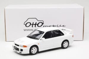 Mitsubishi Lancer Evo III Scotia Valge Otto 1:18 OT1065 Vaik - pilt 6/6