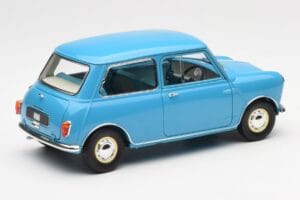 Morris Mini Minor Sinine Kyosho 1:18 08964BL Metall - pilt 3/8