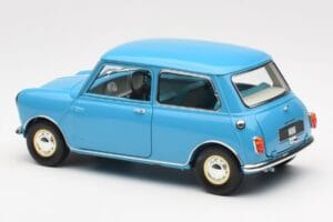 Morris Mini Minor Sinine Kyosho 1:18 08964BL Metall - pilt 7/8