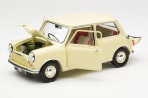 Morris Mini Minor Valge Kyosho 1:18 08964W Metall - pilt 2/8