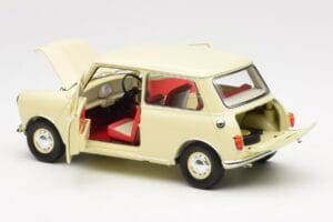 Morris Mini Minor Valge Kyosho 1:18 08964W Metall - pilt 5/8