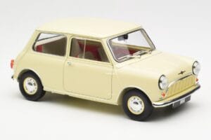 Morris Mini Minor Valge Kyosho 1:18 08964W Metall - pilt 6/8