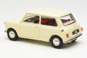 Morris Mini Minor Valge Kyosho 1:18 08964W Metall - pilt 7/8