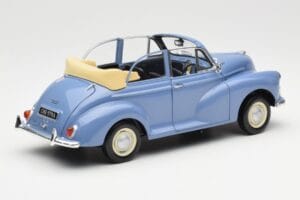Morris Minor Kabriolett Sinine Minichamps 1:18 150137030 Metall - pilt 3/8