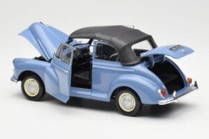 Morris Minor Kabriolett Sinine Minichamps 1:18 150137030 Metall - pilt 5/8