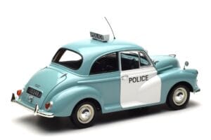 Morris Minor Politsei Sinine & Valge Minichamps 1:18 150137090 Metall - pilt 3/8