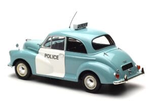 Morris Minor Politsei Sinine & Valge Minichamps 1:18 150137090 Metall - pilt 7/8