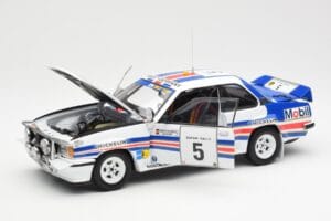 Opel Ascona 400 #5 W. Rohrl / C. Geistdorfer Safari Rally Maailmameister 1982 Sun Star 1:18 5378 Metall - pilt 2/8