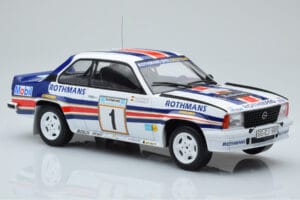 Opel Ascona 400 Rothmans #1 W. Rohrl / C. Geistdorfer Rally Acropolis 1982 IXO 1:18 18RMC097A Metall - pilt 4/6
