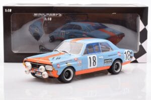 Opel Commodore A Steinmetz Gulf #18 Joossens / Byttebier 24 Hours of Spa 1971 Minichamps 1:18 155714618 Metall - pilt 6/6