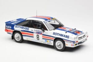 Opel Manta 400 Rothmans #8 J. McRae / I. Grindrod Lombard RAC Rally 1983 IXO 1:18 18RMC038A Metall - pilt 4/6