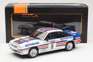 Opel Manta 400 Rothmans #8 J. McRae / I. Grindrod Lombard RAC Rally 1983 IXO 1:18 18RMC038A Metall - pilt 6/6