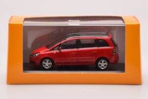 Opel Zafira B OPC Punane Minichamps 1:43 400045300 Metall - pilt 4/4