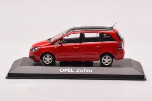Opel Zafira B OPC Punane Minichamps 1:43