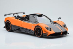 Pagani Zonda Cinque Oranž St Tropez Almost Real 1:18 850603001 Metall - pilt 6/8