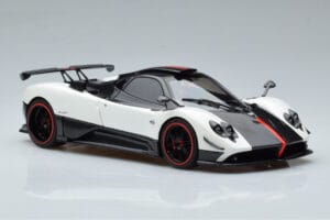 Pagani Zonda Cinque Valge Benny Almost Real 1:18 850601001 Metall - pilt 6/12