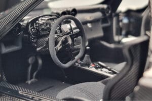 Pagani Zonda Cinque Valge Benny Almost Real 1:18 850601001 Metall - pilt 8/12