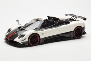 Pagani Zonda Cinque Roadster Valge Benny Almost Real 1:18