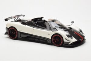 Pagani Zonda Cinque Roadster Valge Benny Almost Real 1:18 850611001 Metall - pilt 6/8