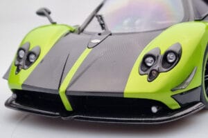 Pagani Zonda Cinque Roheline Firenze Almost Real 1:18 850602001 Metall - pilt 12/15